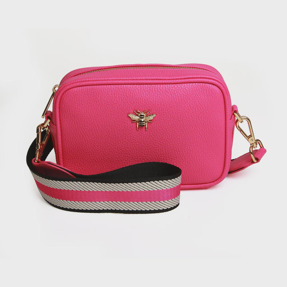 Alice Wheeler Mini Mayfair Crossbody Bag - Hot Pink