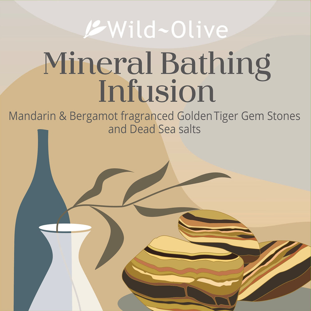 Wild Olive Mineral Bathing Infusion - Mandarin & Bergamot
