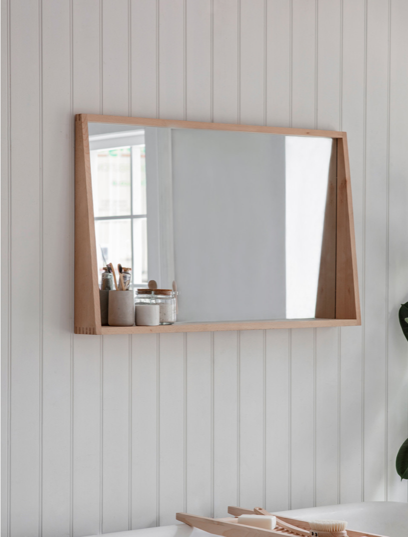 Southbourne Wall Mirror - Large Natural
