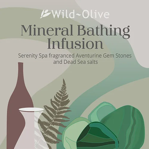 Wild Olive Mineral Bathing Infusion - Serenity Spa
