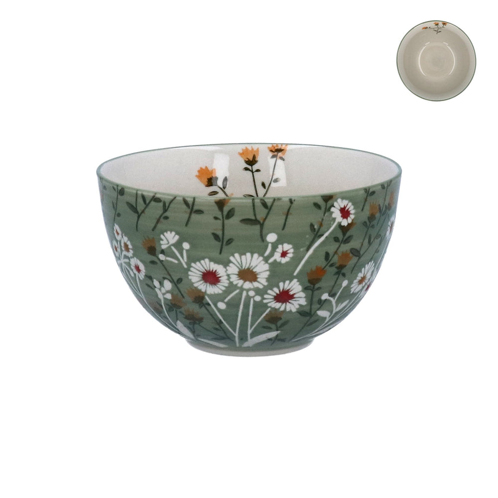 Gisela Graham Ceramic Bowl - Wild Daisy