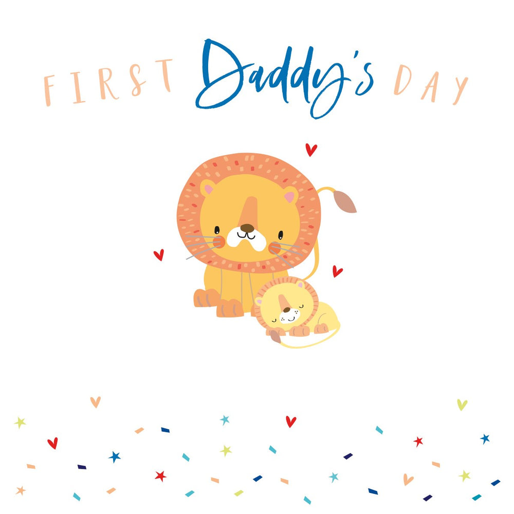 Fathers Day - First Daddy's Day Greetings Card