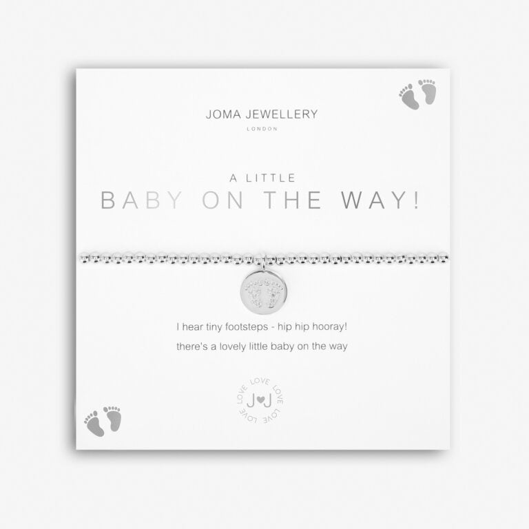 Joma Jewellery A Little 'Baby On The Way' Bracelet