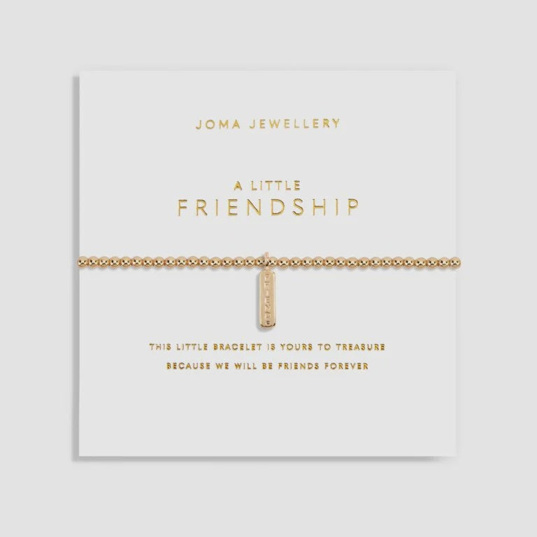 Joma A Little Friendship Gold Bracelet