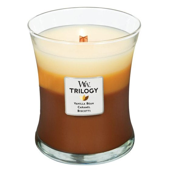 Woodwick Trilogy Candle Jar - Cafe Sweets