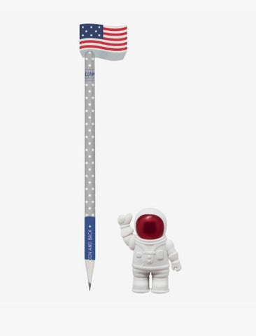 To The Moon & Back Astronaut Pencil & Erasers Set