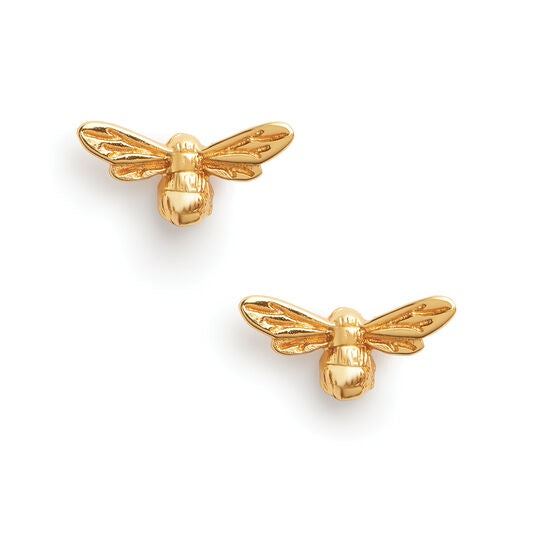 Olivia Burton Lucky Bee Stud Earrings Gold