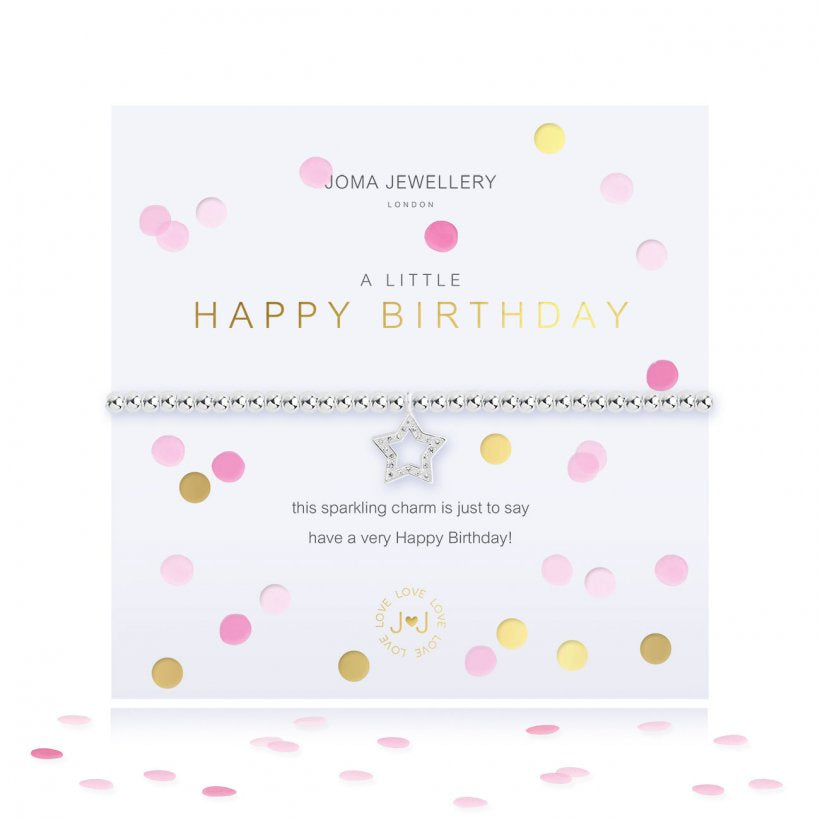 Joma Confetti A Little - Happy Birthday Bracelet