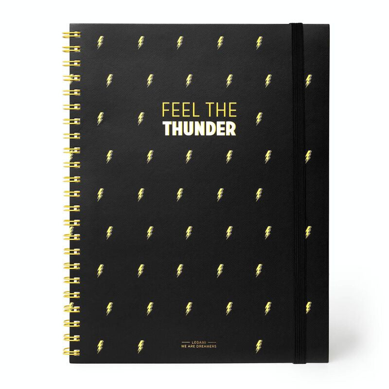 A4 Spiral Notebook - Feel The Thunder