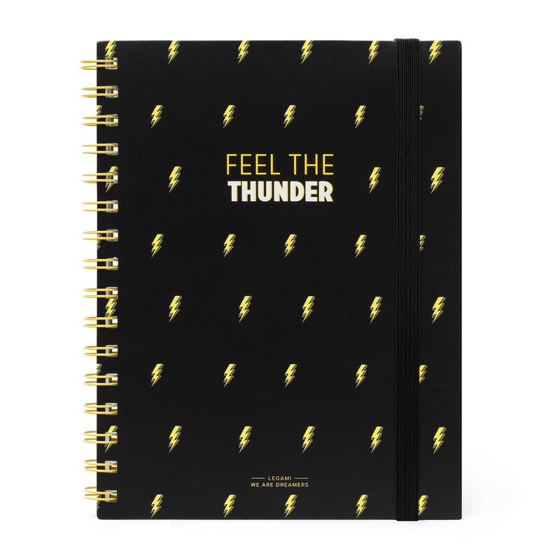 A5 Spiral Notebook - Feel The Thunder