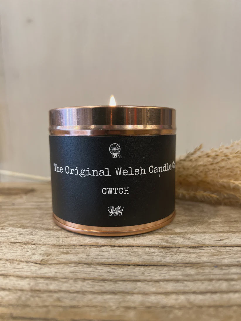The Original Welsh Candle Co Cwtch Candle Tin