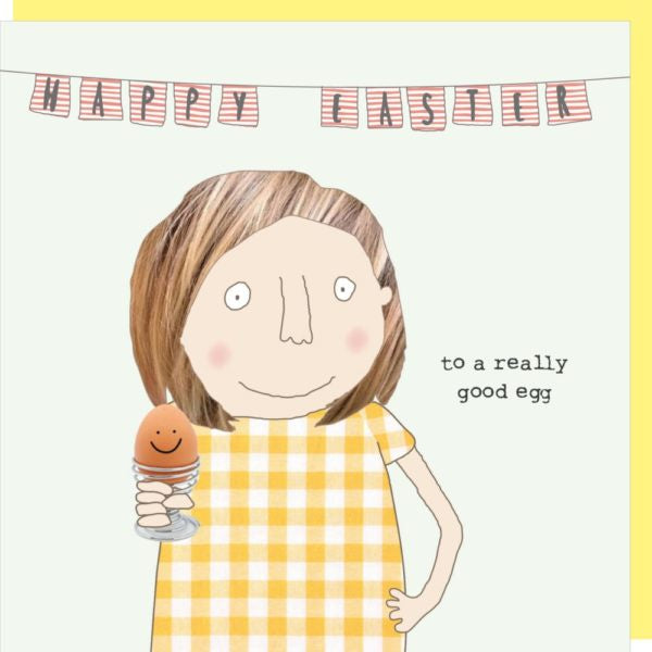 Rosie Made A Thing Good Egg Easter Greetings Card