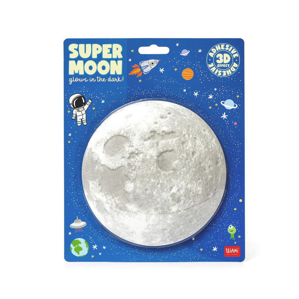 Super Moon - Adhesive Glow-in-the-Dark Moon
