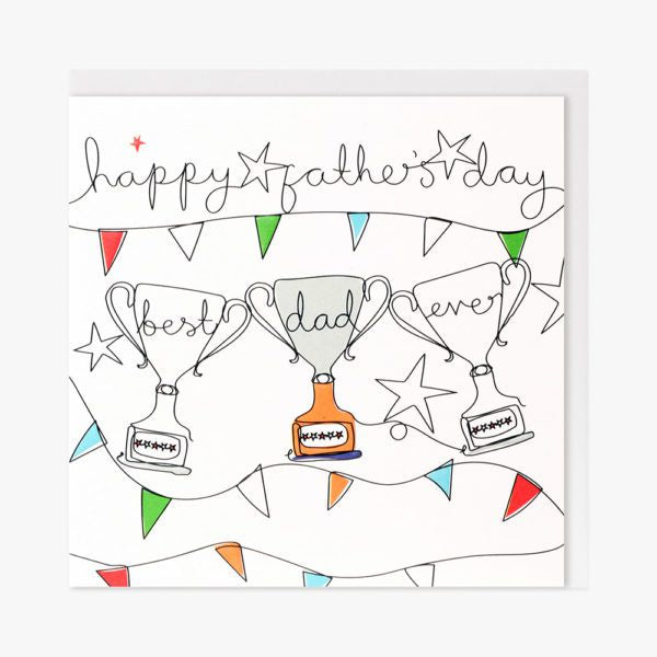 Belly Button Best Dad Fathers Day Greetings Card