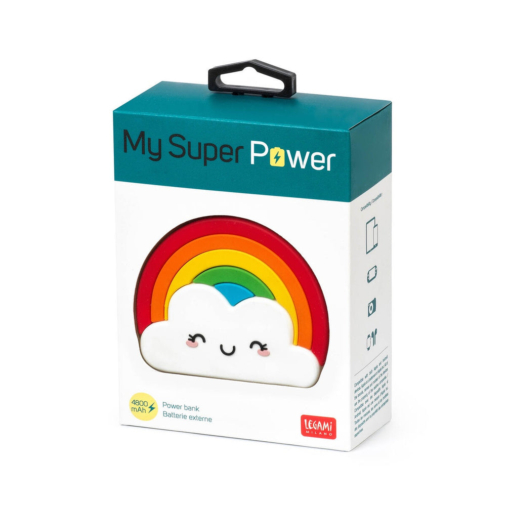 My Super Power Power Bank - Rainbow