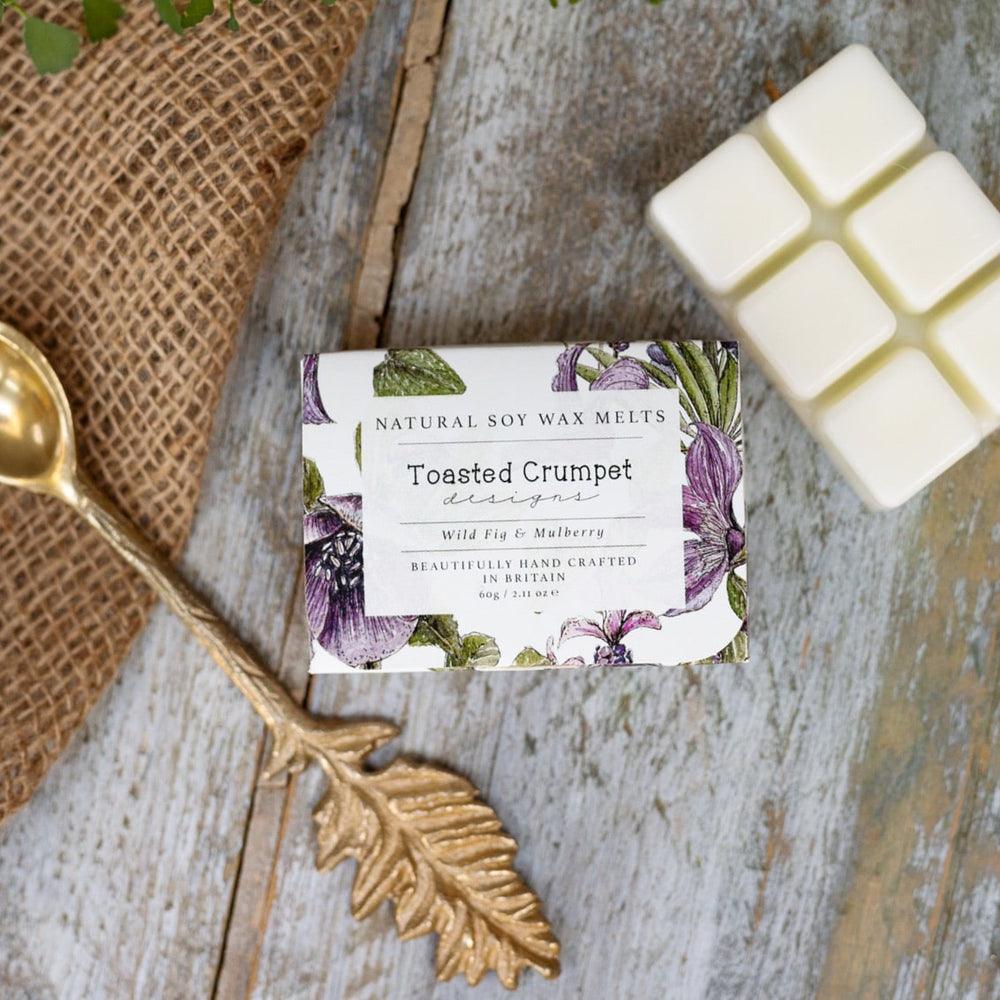 Toasted Crumpet Soy Wax Melts - Wild Fig & Mulberry