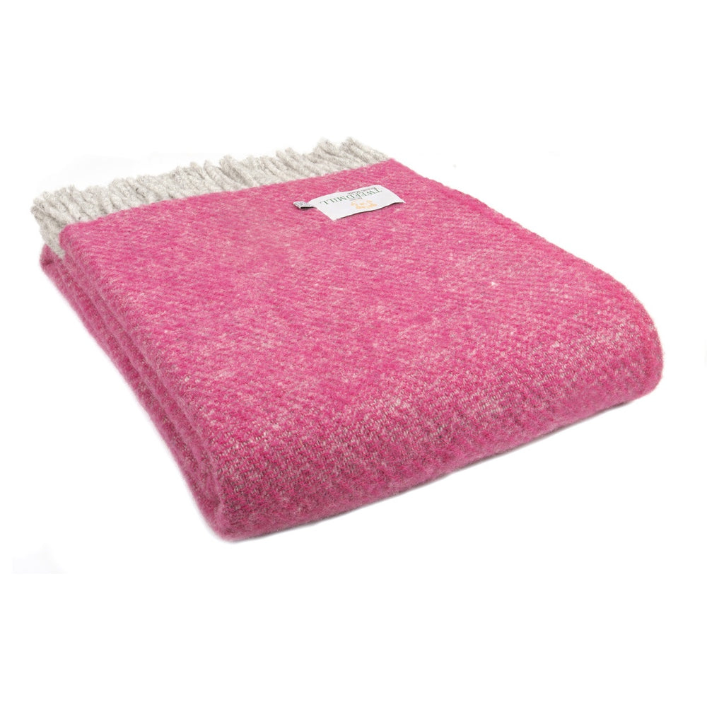 Tweedmill Boa Throw - Pink