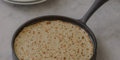A Delicious Pancake Recipe: Bring on the messy surfaces...