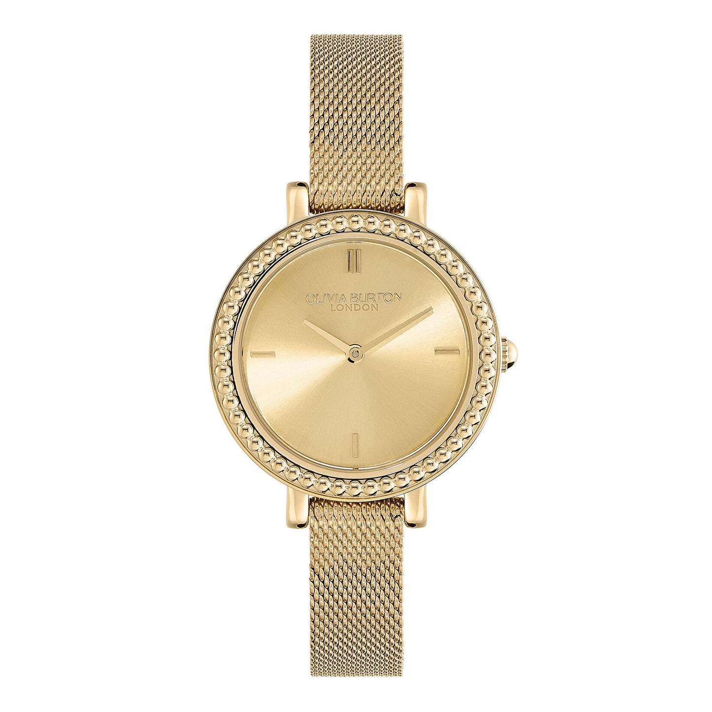 
                  
                    Olivia Burton Vintage Bead Mesh Watch - Gold
                  
                