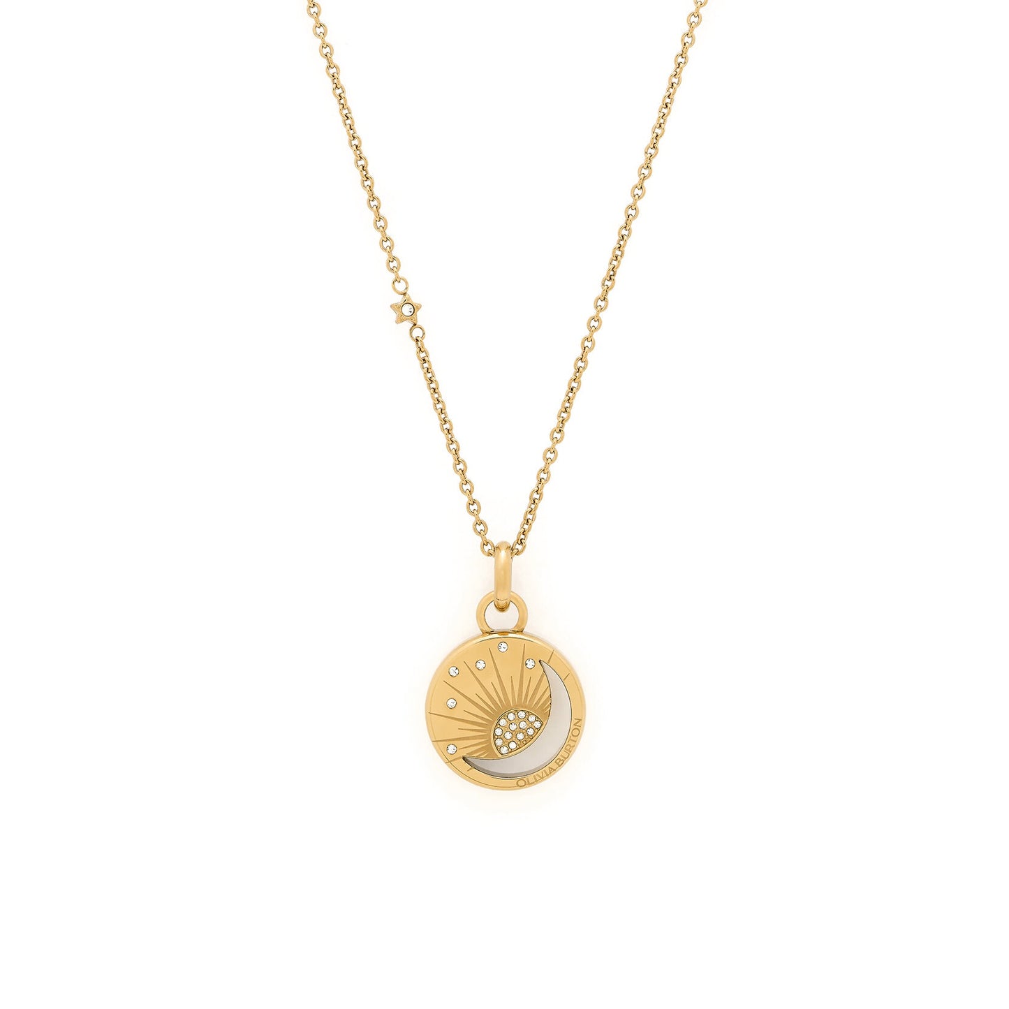 
                  
                    Olivia Burton Celestial Sun & Moon Pendant Necklace - Gold
                  
                