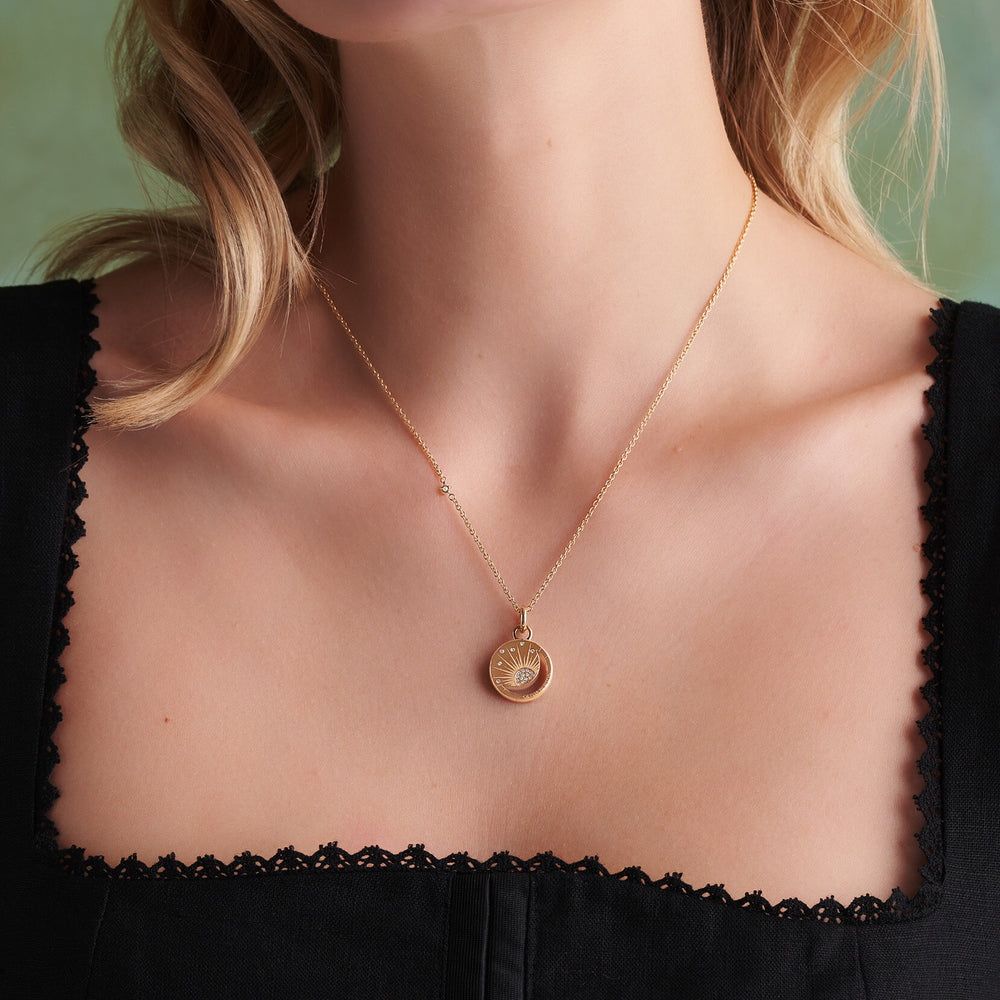 
                  
                    Olivia Burton Celestial Sun & Moon Pendant Necklace - Gold
                  
                