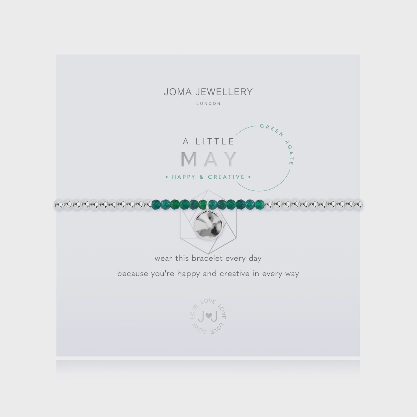 
                  
                    Joma A Little - Birthstone May Green Agate
                  
                