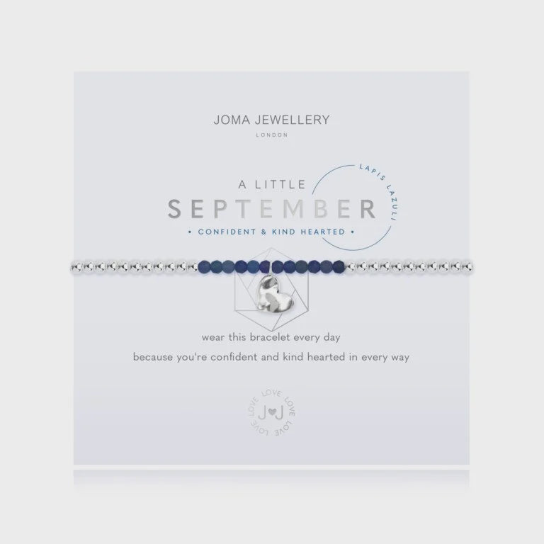 Joma A Little - Birthstone September Lapis Lazuli Bracelet