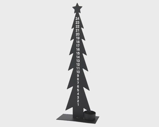 Metal Advent Tree