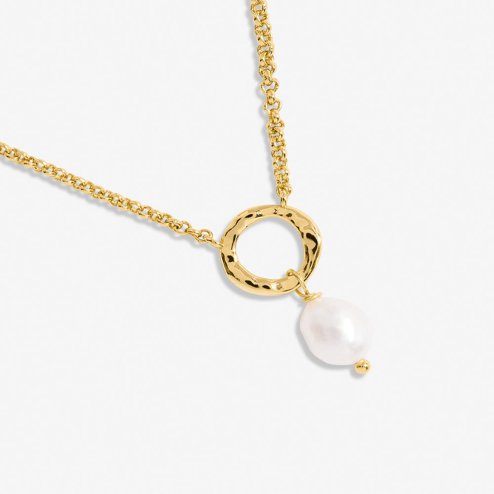 Joma Solaria Baroque Pearl Necklace - Gold