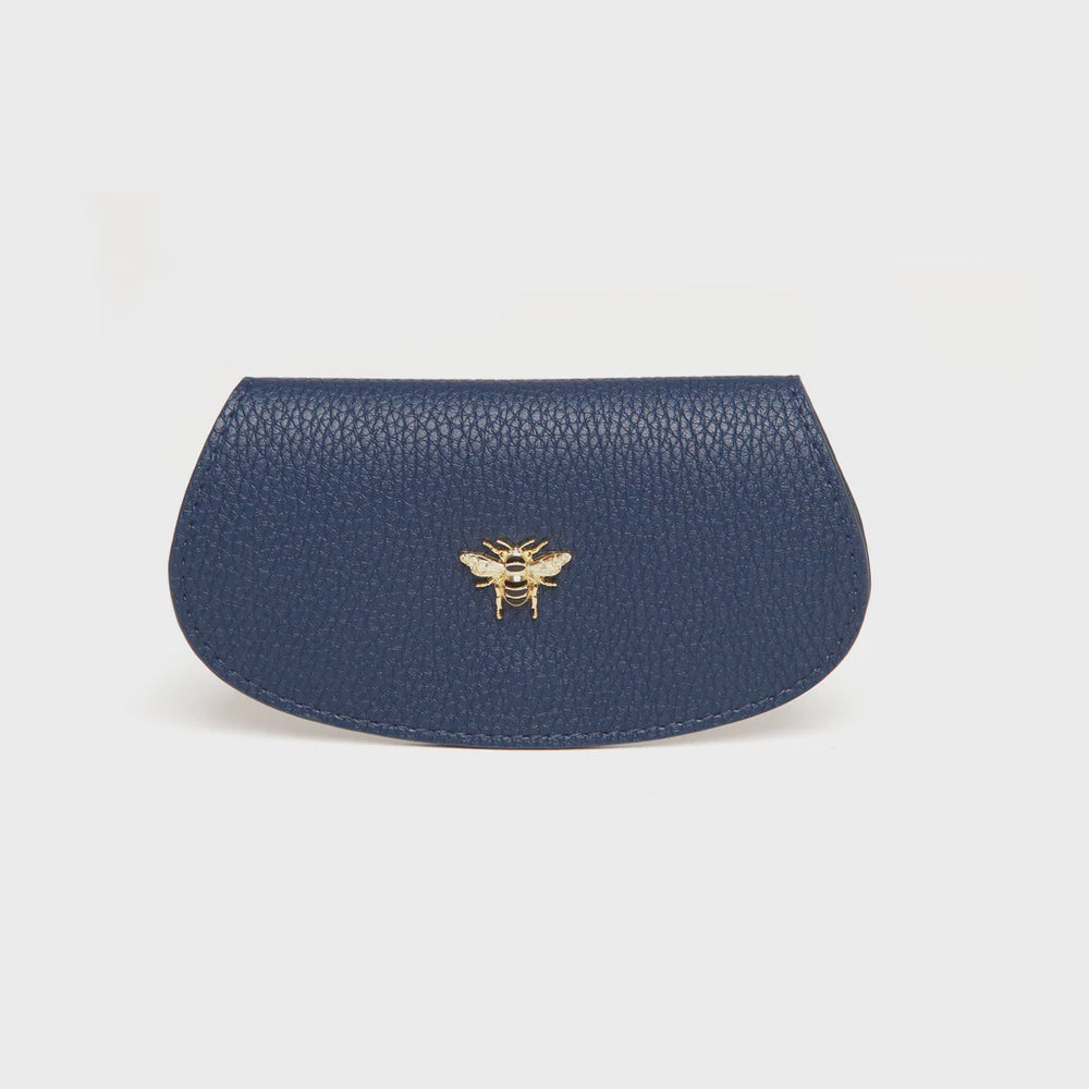 Alice Wheeler Glasses Case - Navy