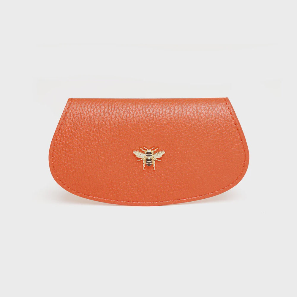 Alice Wheeler Glasses Case - Orange