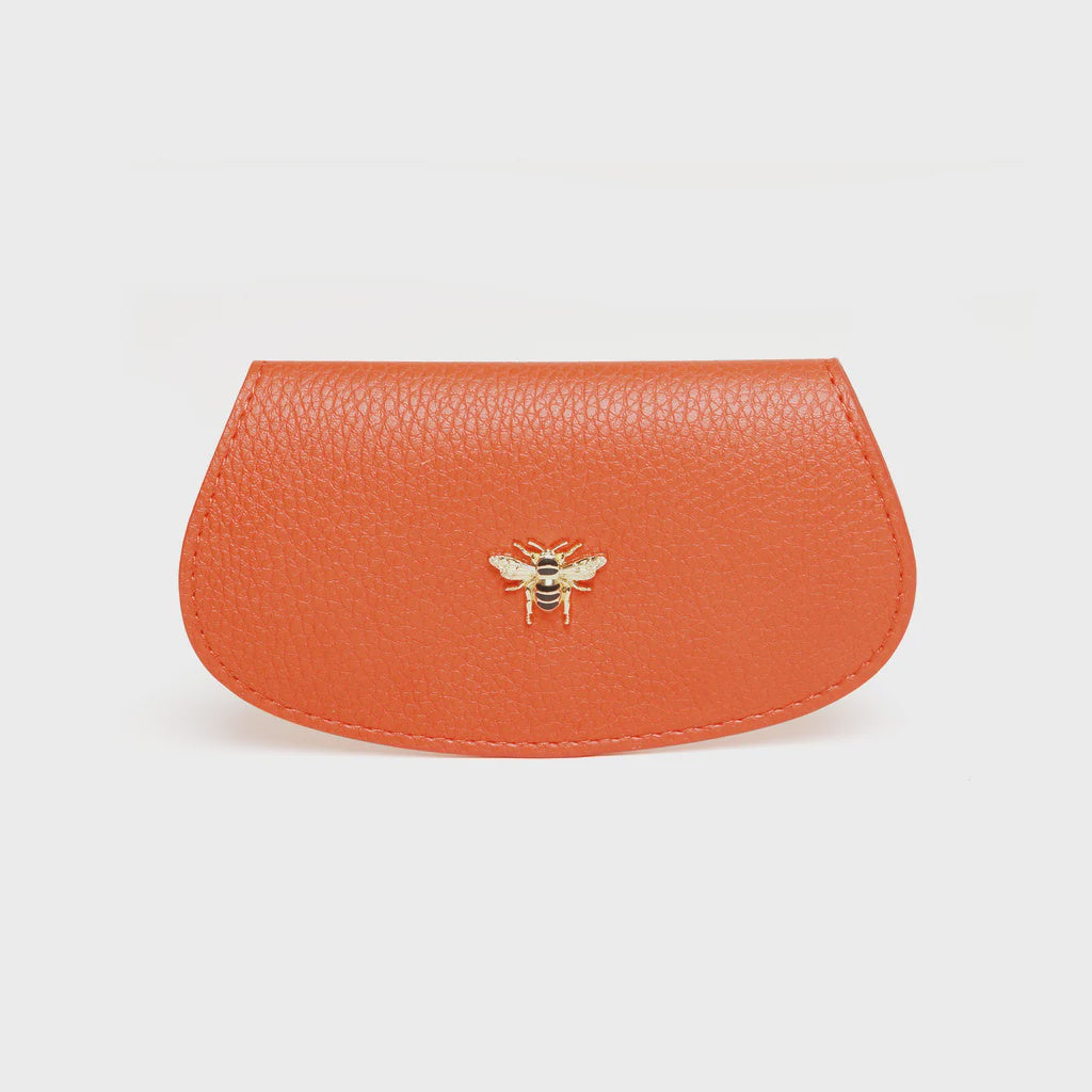 Alice Wheeler Glasses Case - Orange