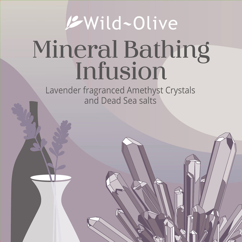 Wild Olive Mineral Bathing Infusion - Lavender