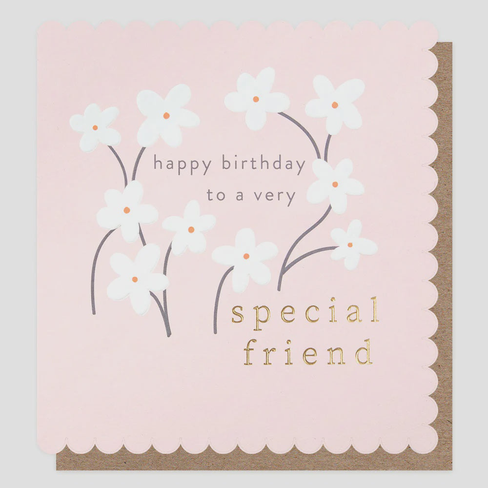 Caroline Gardner Special Friend Birthday Greetings Card
