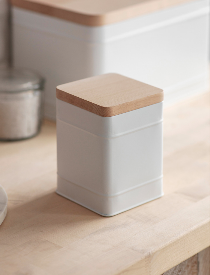Borough Canister Small - Lily White