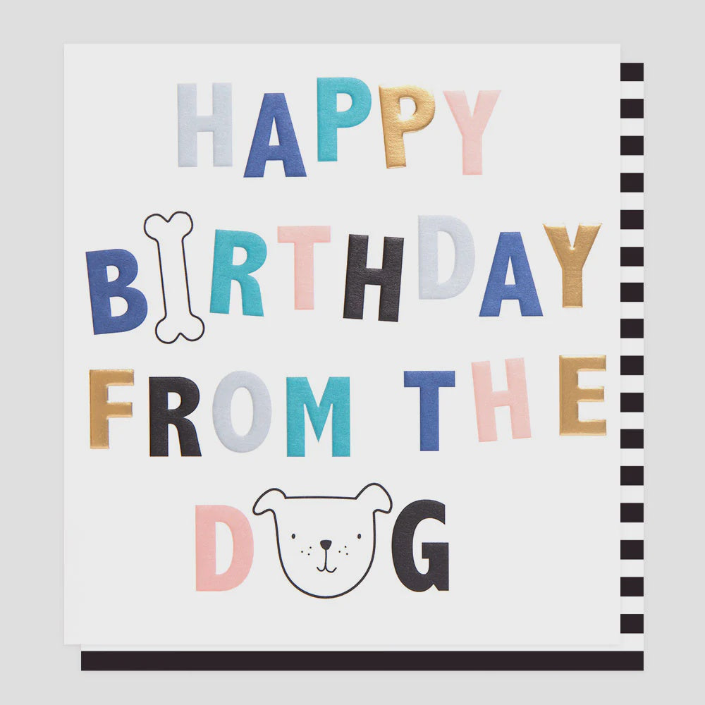 Caroline Gardner From The Dog Birthday Greetings Card