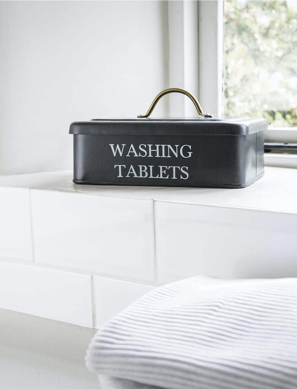 Garden Trading Washing Tablet Box - Carbon