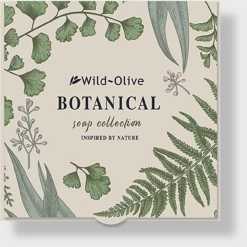 Wild Olive Set of 4 Botanical Soaps
