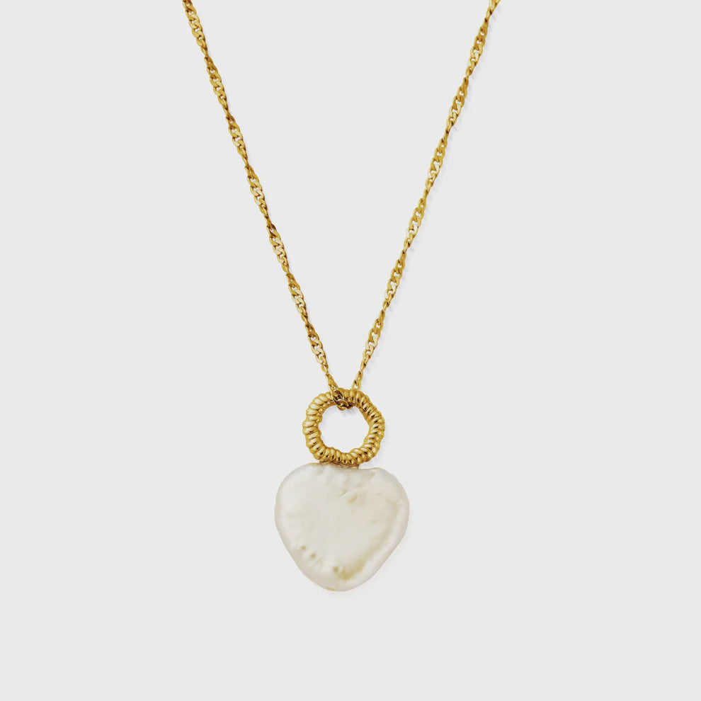 Chlobo Lucky Pearl Necklace - Gold – KindleHouse