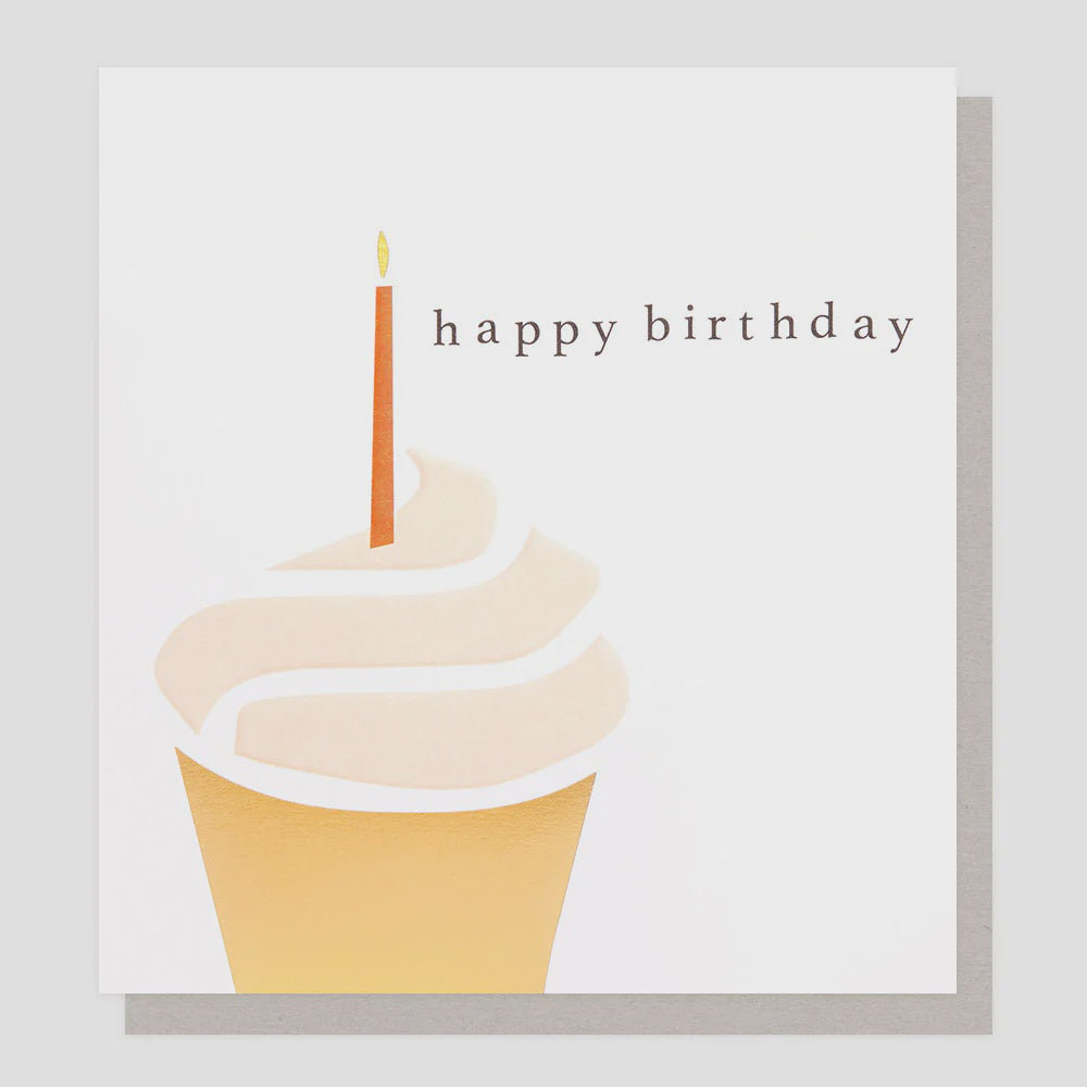 Caroline Gardner Cupcake Birthday Greetings Card