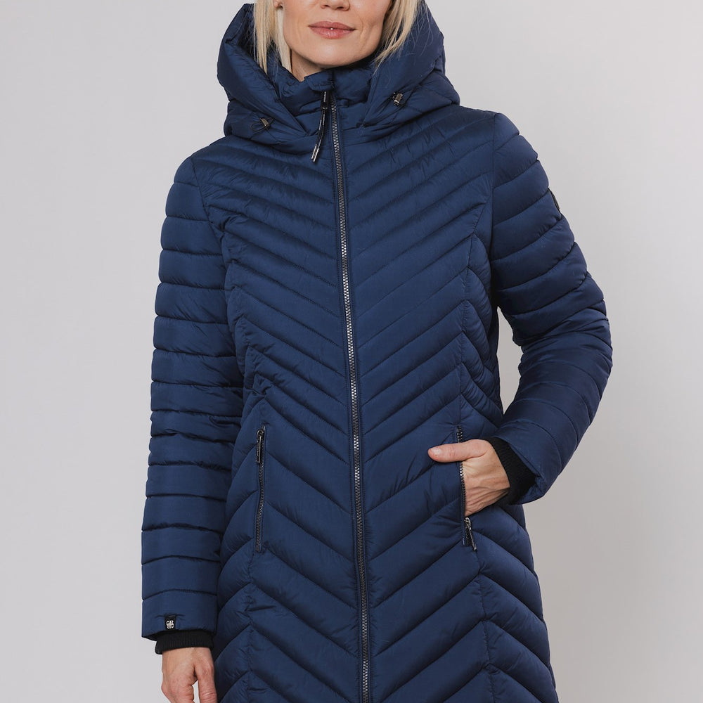 Rino & Pelle Sel Padded Coat - Navy