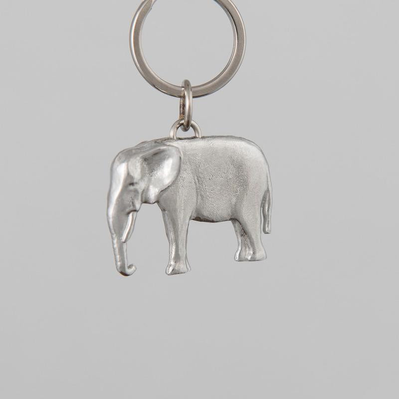 Lancaster & Gibbings Elephant Keyring