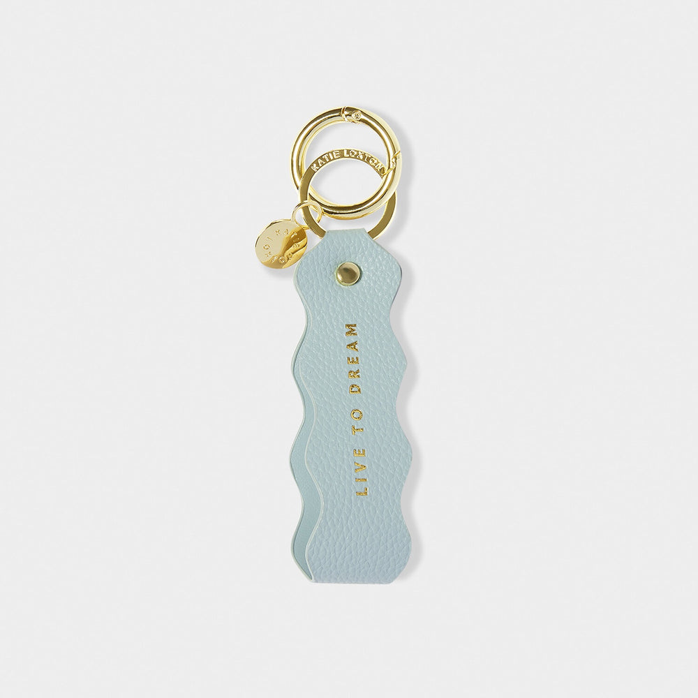 Katie Loxton Sentiment Keyring - Live to Dream