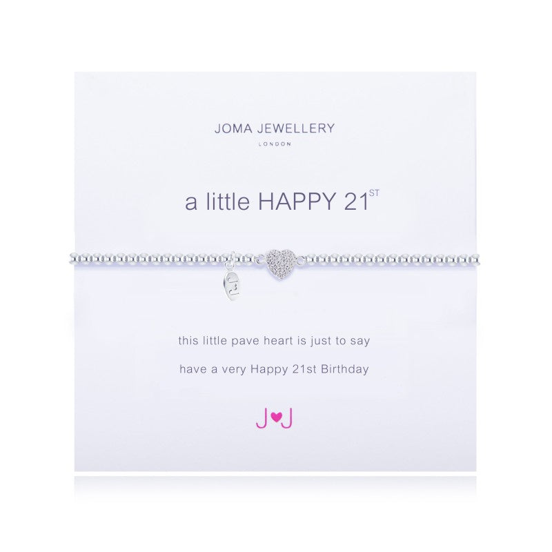 Joma A Little - Happy 21st Birthday Bracelet