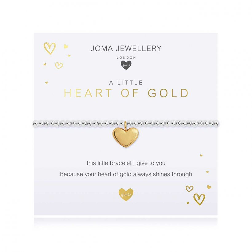 Joma Girls - A Little Heart Of Gold Bracelet