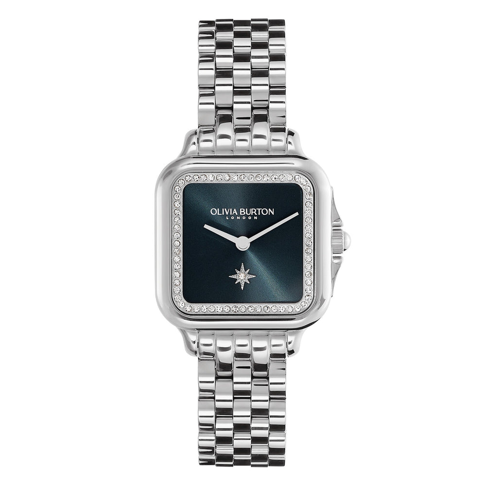 Olivia Burton Grosvenor Bracelet Watch - Silver