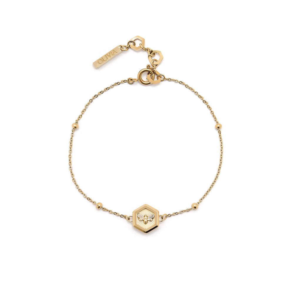 Olivia Burton Minima Bee Bracelet - Gold