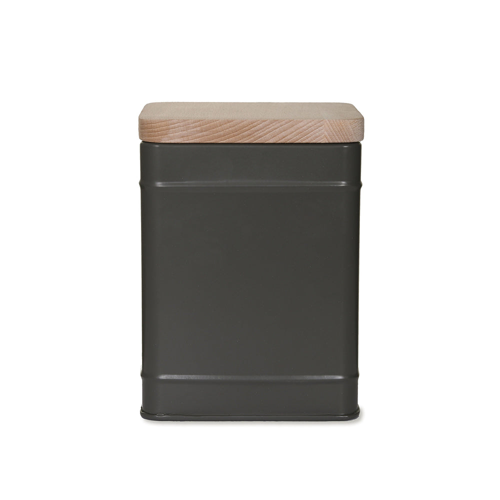 Garden Trading Borough Canister in Charcoal - Steel