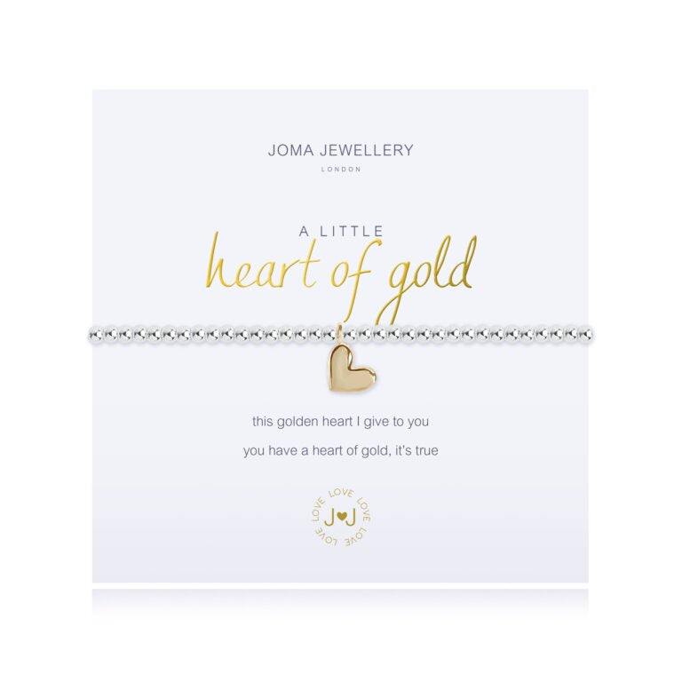 Joma A Little - Heart Of Gold Bracelet