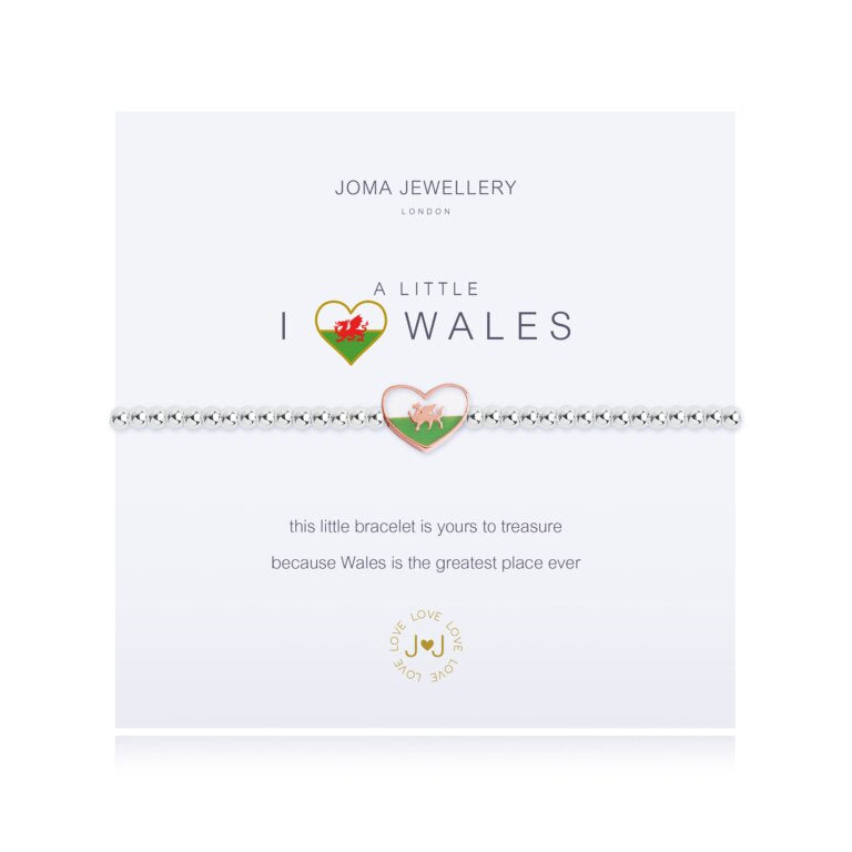 Joma A Little - I Love Wales Bracelet
